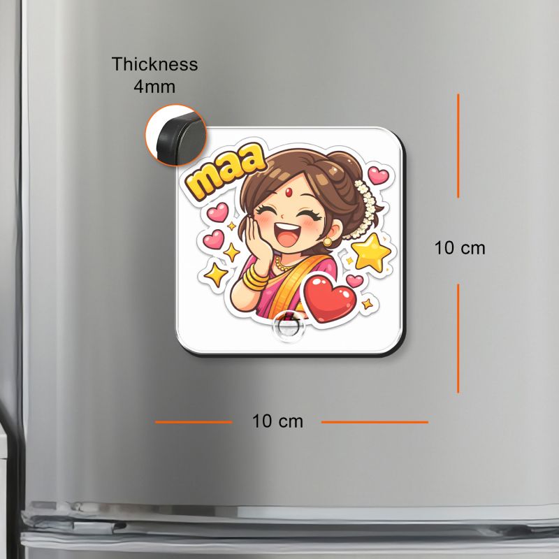 Mom Laughing Personalized Musical Fridge Magnet Rechargeable Gift for Mom